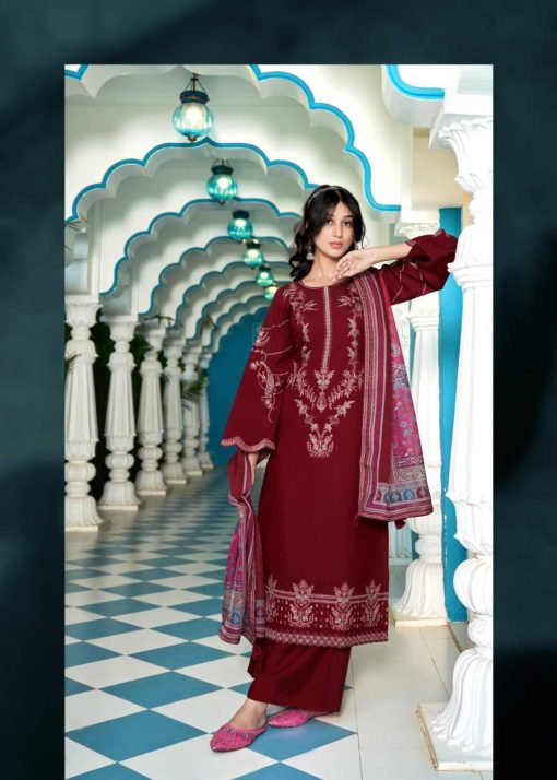 Brij Begum Cotton Silk Salwar Suit Catalog 8 Pcs 4 510x714 - Brij Begum Cotton Silk Salwar Suit Catalog 8 Pcs