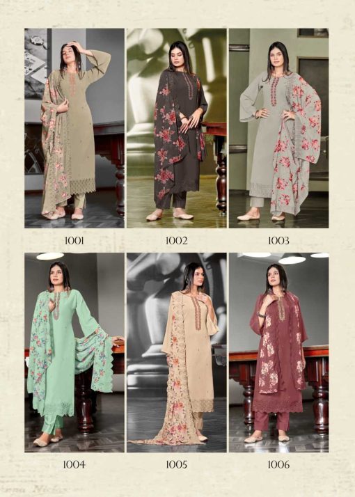 Brij Esha Georgette Salwar Suit Catalog 8 Pcs 20 510x714 - Brij Esha Georgette Salwar Suit Catalog 8 Pcs