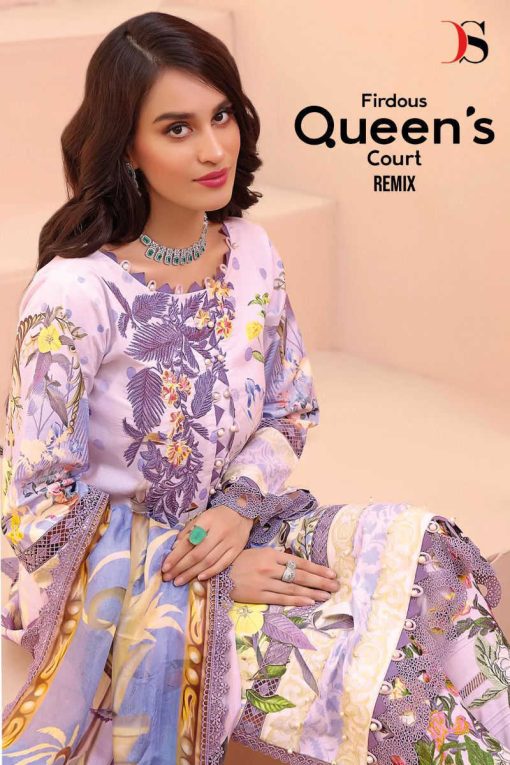 Deepsy Firdous Queens Court Remix Cotton Chiffon Salwar Suit Catalog 8 Pcs 1 510x765 - Deepsy Firdous Queen’s Court Remix Cotton Chiffon Salwar Suit Catalog 8 Pcs