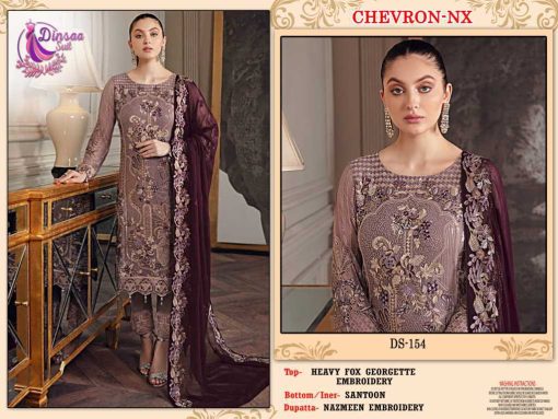 Dinsaa Chevron Vol 1 NX Georgette Salwar Suit Catalog 2 Pcs 1 510x383 - Dinsaa Chevron Vol 1 NX Georgette Salwar Suit Catalog 2 Pcs
