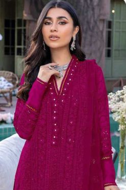 Dinsaa DS 124 Georgette Salwar Suit Catalog 3 Pcs