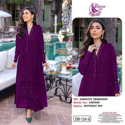 Dinsaa DS 124 Georgette Salwar Suit Catalog 3 Pcs 3 510x510 - Dinsaa DS 124 Georgette Salwar Suit Catalog 3 Pcs