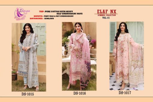 Dinsaa Elaf Summer Collection Vol 1 NX Cotton Salwar Suit Catalog 3 Pcs 8 510x340 - Dinsaa Elaf Summer Collection Vol 1 NX Cotton Salwar Suit Catalog 3 Pcs