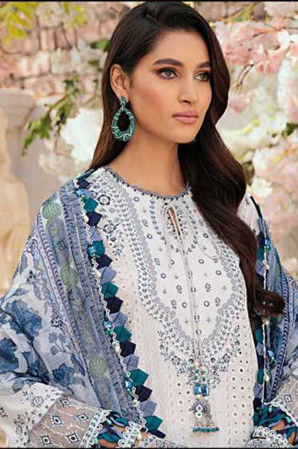 Dinsaa Roohi Color DS 137 Cambric Cotton Salwar Suit Catalog 3 Pcs