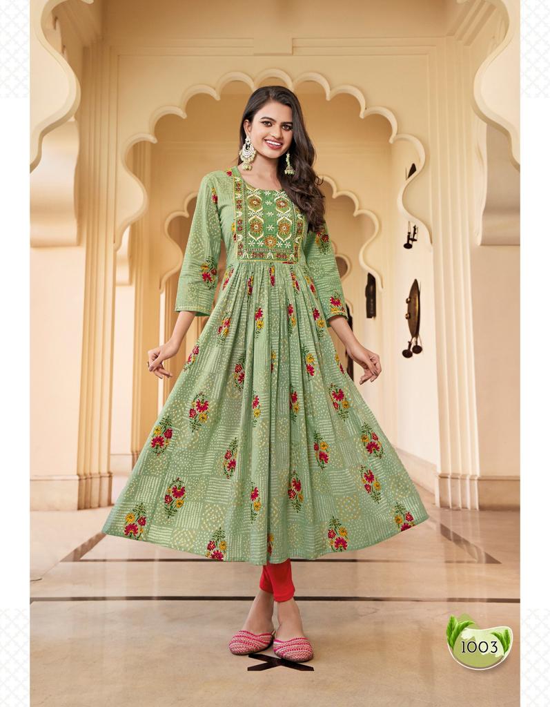 MF TAKATAK VOL 1 COTTON SLUB FANCY REGULAR WEAR LADIES KURTIS AT BEST  ONLINE RATE WHOLESALER SURAT