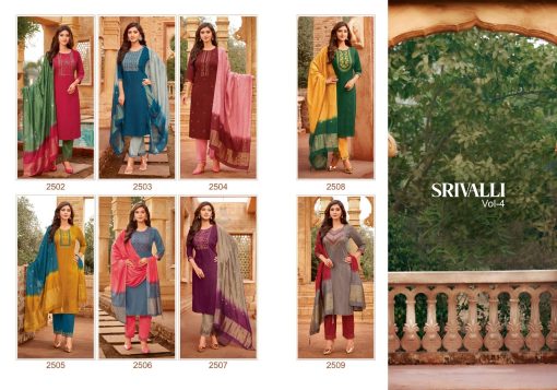 Hariyaali Srivalli Vol 4 by Kayce Trendz Viscose Kurti with Dupatta Bottom Catalog 8 Pcs 10 510x357 - Hariyaali Srivalli Vol 4 by Kayce Trendz Viscose Kurti with Dupatta Bottom Catalog 8 Pcs