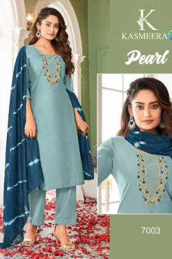 Kayce Kasmeera Pearl Silk Readymade Salwar Suit Catalog 6 Pcs