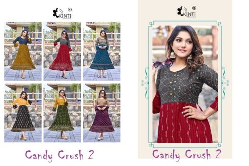 Kinti Candy Crush Vol 2 Chinon Silk Kurti Catalog 6 Pcs 7 1 510x340 - Kinti Candy Crush Vol 2 Chinon Silk Kurti Catalog 6 Pcs