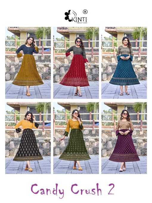 Kinti Candy Crush Vol 2 Chinon Silk Kurti Catalog 6 Pcs 8 1 510x680 - Kinti Candy Crush Vol 2 Chinon Silk Kurti Catalog 6 Pcs