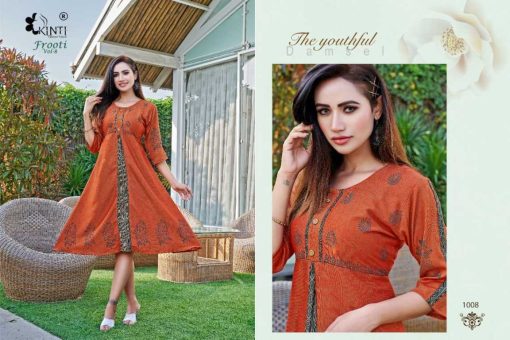 Kinti Frooti Vol 8 Slub Kurti Catalog 8 Pcs 1 510x340 - Kinti Frooti Vol 8 Slub Kurti Catalog 8 Pcs