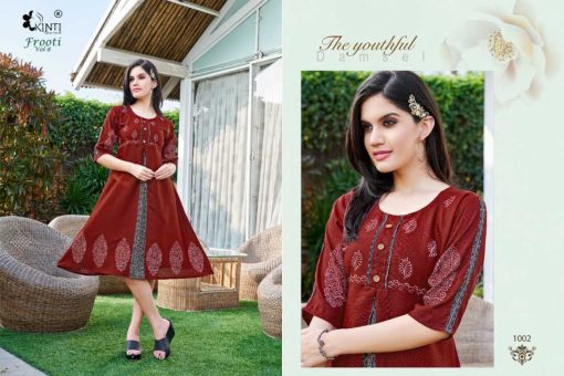 Kinti Frooti Vol 8 Slub Kurti Catalog 8 Pcs 5 510x340 - Kinti Frooti Vol 8 Slub Kurti Catalog 8 Pcs