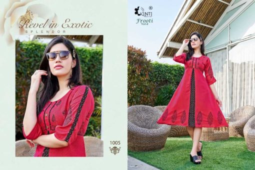 Kinti Frooti Vol 8 Slub Kurti Catalog 8 Pcs 6 510x340 - Kinti Frooti Vol 8 Slub Kurti Catalog 8 Pcs