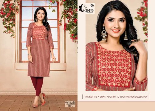 Kinti Mitali Cotton Kurti Catalog 8 Pcs 1 510x364 - Kinti Mitali Cotton Kurti Catalog 8 Pcs