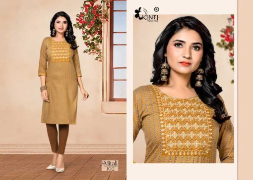 Kinti Mitali Cotton Kurti Catalog 8 Pcs 3 510x364 - Kinti Mitali Cotton Kurti Catalog 8 Pcs