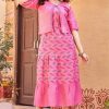 Kinti Pineapple Kurti with Jacket Rayon Catalog 8 Pcs