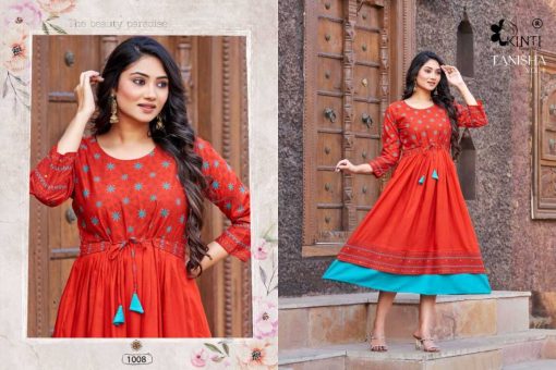 Kinti Tanisha Vol 1 Rayon Kurti Catalog 8 Pcs 3 1 510x340 - Kinti Tanisha Vol 1 Rayon Kurti Catalog 8 Pcs