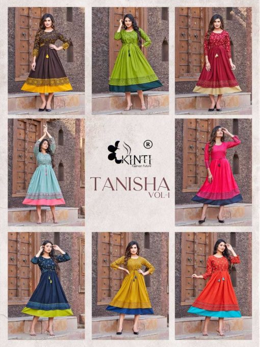 Kinti Tanisha Vol 1 Rayon Kurti Catalog 8 Pcs 9 510x680 - Kinti Tanisha Vol 1 Rayon Kurti Catalog 8 Pcs