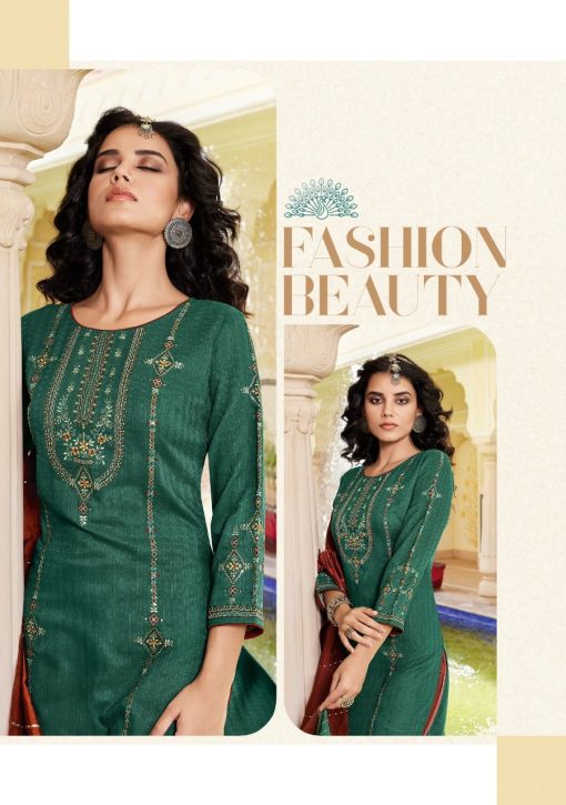 Ladies Flavour Aarohi Vol 9 Kurti with Bottom Dupatta Chinon Catalog 6 Pcs 2 510x725 - Ladies Flavour Aarohi Vol 9 Kurti with Bottom Dupatta Chinon Catalog 6 Pcs