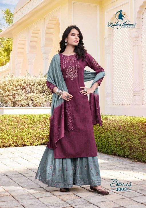 Ladies Flavour Bonus Vol 3 Kurti with Bottom Dupatta Chinon Viscose Catalog 6 Pcs 9 510x725 - Ladies Flavour Bonus Vol 3 Kurti with Bottom Dupatta Chinon Viscose Catalog 6 Pcs