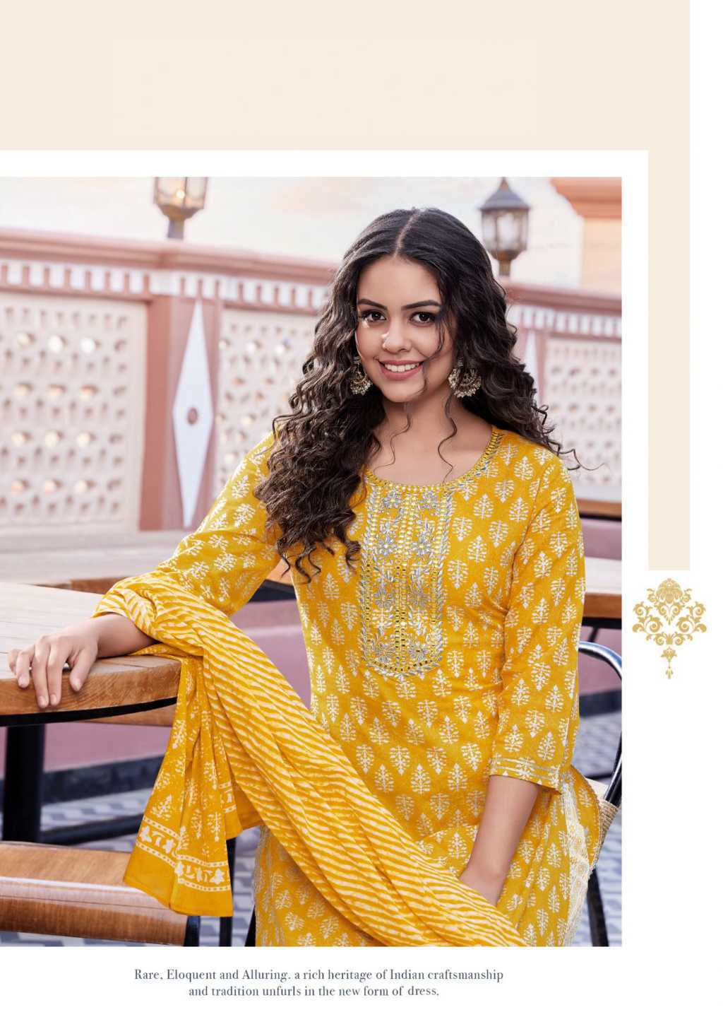 Women Yellow kurta – Rangdeep