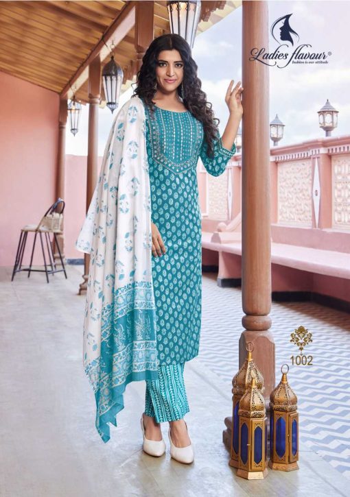 Ladies Flavour Dollar Vol 2 Kurti with Bottom Dupatta Cotton Catalog 4 Pcs 5 510x725 - Ladies Flavour Dollar Vol 2 Kurti with Bottom Dupatta Cotton Catalog 4 Pcs