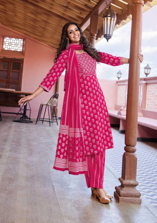 Ladies Flavour Dollar Vol 2 Kurti with Bottom Dupatta Cotton Catalog 4 Pcs 8 510x725 - Ladies Flavour Dollar Vol 2 Kurti with Bottom Dupatta Cotton Catalog 4 Pcs