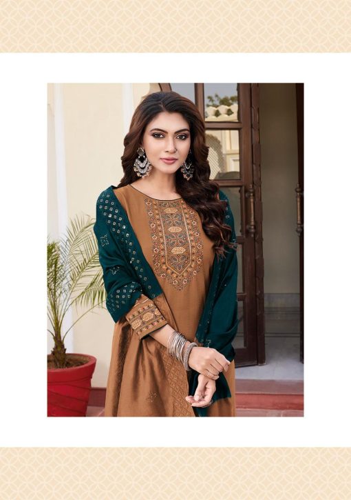 Ladies Flavour Rolex Kurti with Bottom Dupatta Chinon Viscose Catalog 6 Pcs 2 510x725 - Ladies Flavour Rolex Kurti with Bottom Dupatta Chinon Viscose Catalog 6 Pcs
