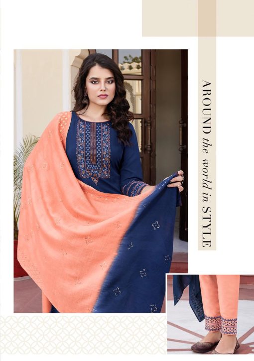 Ladies Flavour Rolex Kurti with Bottom Dupatta Chinon Viscose Catalog 6 Pcs 4 510x725 - Ladies Flavour Rolex Kurti with Bottom Dupatta Chinon Viscose Catalog 6 Pcs