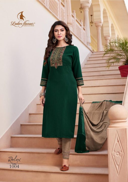 Ladies Flavour Rolex Kurti with Bottom Dupatta Chinon Viscose Catalog 6 Pcs 8 510x725 - Ladies Flavour Rolex Kurti with Bottom Dupatta Chinon Viscose Catalog 6 Pcs