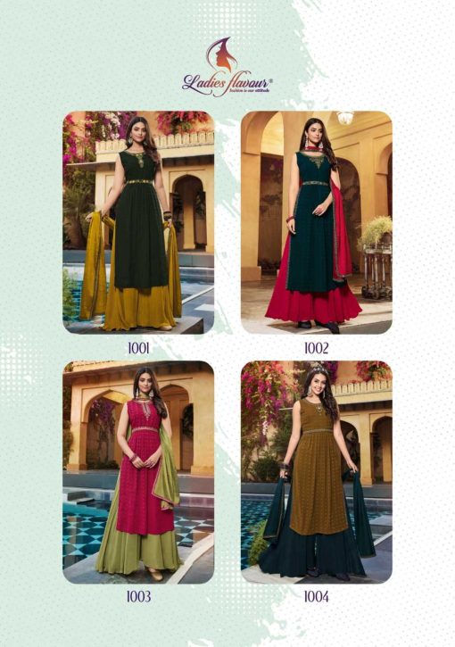 Ladies Flavour Sagun Kurti with Bottom Dupatta Georgette Catalog 4 Pcs 10 510x725 - Ladies Flavour Sagun Kurti with Bottom Dupatta Georgette Catalog 4 Pcs