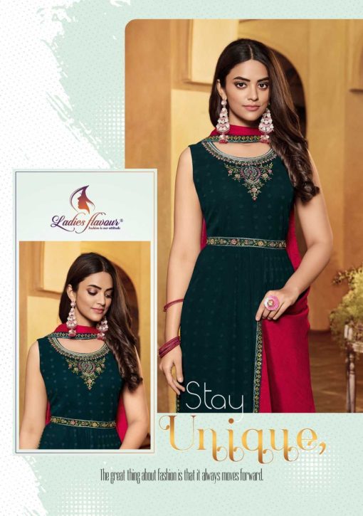 Ladies Flavour Sagun Kurti with Bottom Dupatta Georgette Catalog 4 Pcs 3 510x725 - Ladies Flavour Sagun Kurti with Bottom Dupatta Georgette Catalog 4 Pcs