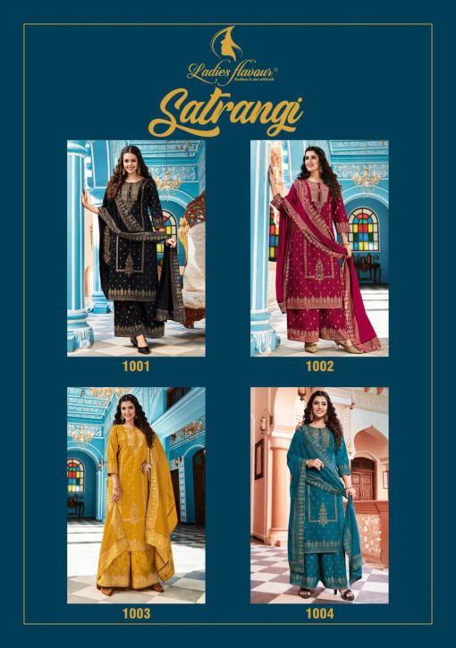 Ladies Flavour Satrangi Kurti with Bottom Dupatta Cotton Catalog 4 Pcs 11 510x725 - Ladies Flavour Satrangi Kurti with Bottom Dupatta Cotton Catalog 4 Pcs