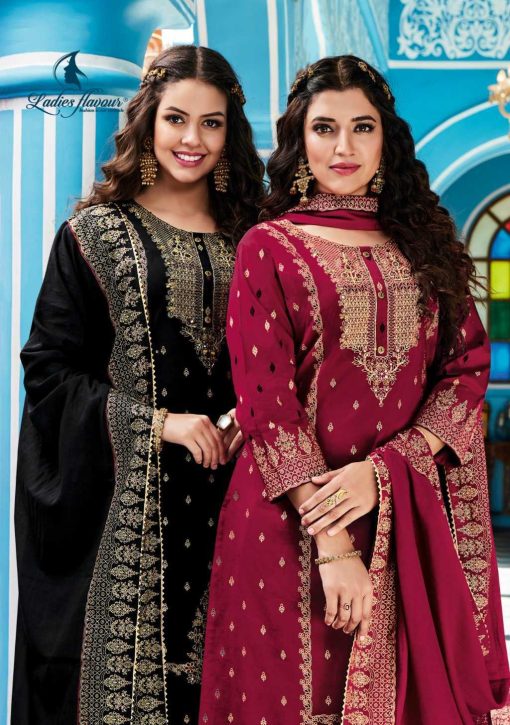 Ladies Flavour Satrangi Kurti with Bottom Dupatta Cotton Catalog 4 Pcs 2 510x725 - Ladies Flavour Satrangi Kurti with Bottom Dupatta Cotton Catalog 4 Pcs