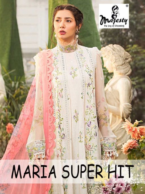 Majesty Maria Super Hit Cotton Chiffon Salwar Suit Catalog 4 Pcs 2 510x680 - Majesty Maria Super Hit Cotton Chiffon Salwar Suit Catalog 4 Pcs