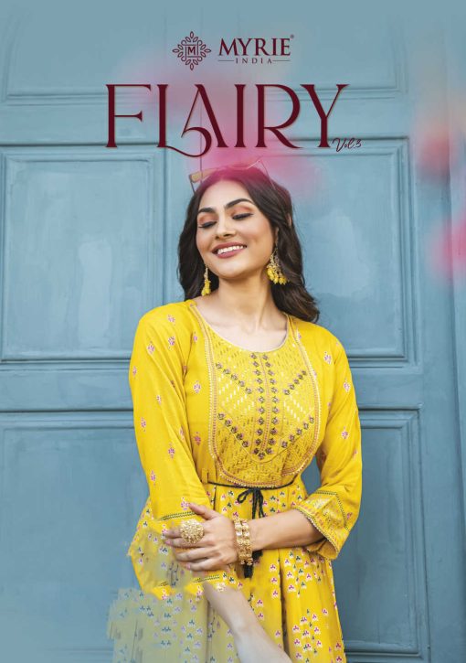 Myrie India Flairy Vol 3 Rayon Kurti Catalog 8 Pcs 10 510x725 - Myrie India Flairy Vol 3 Rayon Kurti Catalog 8 Pcs