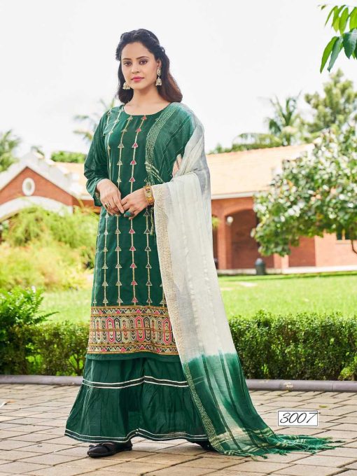 Natashaa Vol 3 Kurti with Dupatta Bottom Chanderi Catalog 8 Pcs 12 510x680 - Natashaa Vol 3 Kurti with Dupatta Bottom Chanderi Catalog 8 Pcs