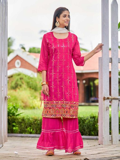 Natashaa Vol 3 Kurti with Dupatta Bottom Chanderi Catalog 8 Pcs 2 510x680 - Natashaa Vol 3 Kurti with Dupatta Bottom Chanderi Catalog 8 Pcs