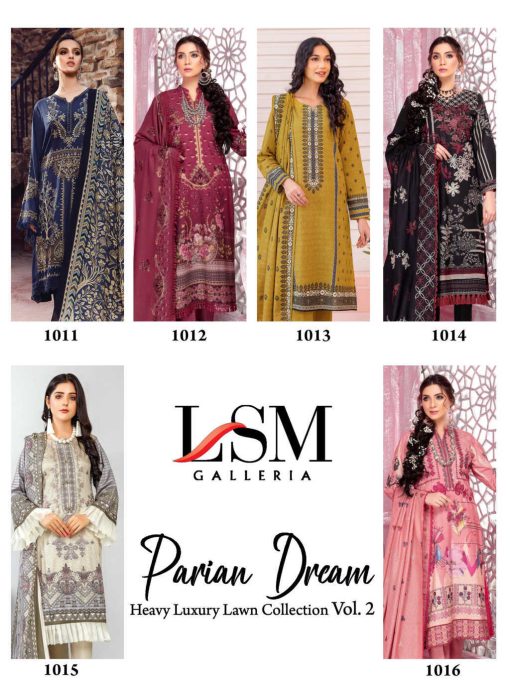 Parian Dream Heavy Luxury Lawn Collection Vol 2 Salwar Suit Catalog 6 Pcs 14 510x690 - Parian Dream Heavy Luxury Lawn Collection Vol 2 Salwar Suit Catalog 6 Pcs