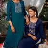 Psyna Adore Rayon Slub Kurti Catalog 6 Pcs