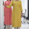 Psyna Plum Vol 2 Rayon Kurti Catalog 6 Pcs