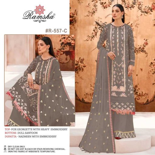 Ramsha 557 NX Georgette Salwar Suit Catalog 5 Pcs 1 510x510 - Ramsha 557 NX Georgette Salwar Suit Catalog 5 Pcs