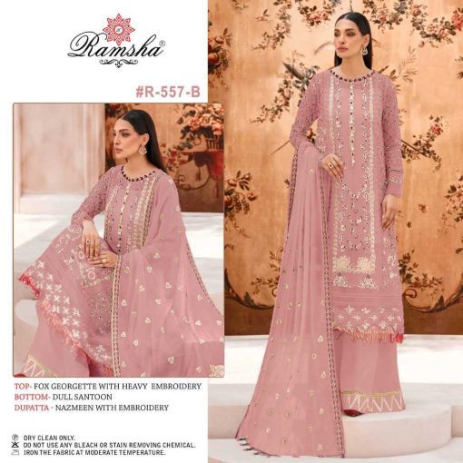 Ramsha 557 NX Georgette Salwar Suit Catalog 5 Pcs 2 510x510 - Ramsha 557 NX Georgette Salwar Suit Catalog 5 Pcs