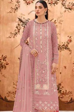 Ramsha 557 NX Georgette Salwar Suit Catalog 5 Pcs