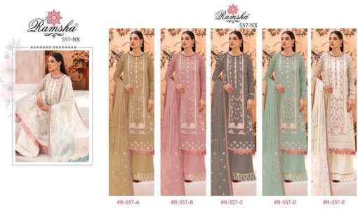 Ramsha 557 NX Georgette Salwar Suit Catalog 5 Pcs 5 510x299 - Ramsha 557 NX Georgette Salwar Suit Catalog 5 Pcs