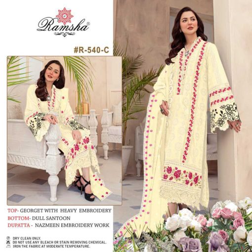 Ramsha R 540 NX Light Chart Georgette Salwar Suit Catalog 4 Pcs 2 510x510 - Ramsha R 540 NX Light Chart Georgette Salwar Suit Catalog 4 Pcs