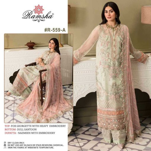 Ramsha R 559 NX Georgette Salwar Suit Catalog 4 Pcs 1 510x510 - Ramsha R 559 NX Georgette Salwar Suit Catalog 4 Pcs