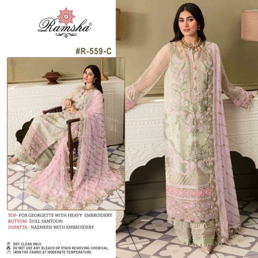Ramsha R 559 NX Georgette Salwar Suit Catalog 4 Pcs 3 510x510 - Ramsha R 559 NX Georgette Salwar Suit Catalog 4 Pcs