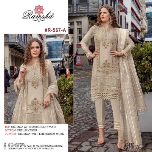 Ramsha R 567 NX Orgenza Salwar Suit Catalog 4 Pcs 1 510x510 - Ramsha R 567 NX Orgenza Salwar Suit Catalog 4 Pcs