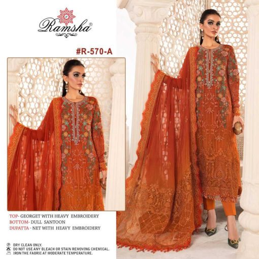 Ramsha R 570 NX Georgette Salwar Suit Catalog 4 Pcs 1 510x510 - Ramsha R 570 NX Georgette Salwar Suit Catalog 4 Pcs