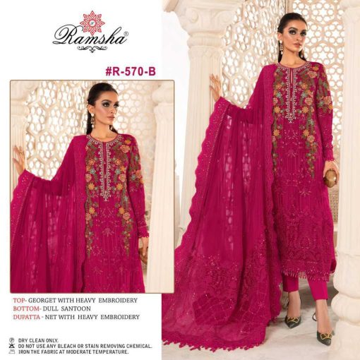 Ramsha R 570 NX Georgette Salwar Suit Catalog 4 Pcs 2 510x510 - Ramsha R 570 NX Georgette Salwar Suit Catalog 4 Pcs